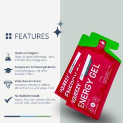Squeezy Energy Gel Sachets