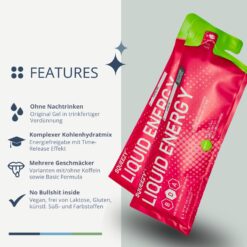 Squeezy Liquid Energy Sachets