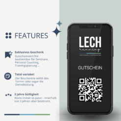 Lechrunning-Geschenkgutschein