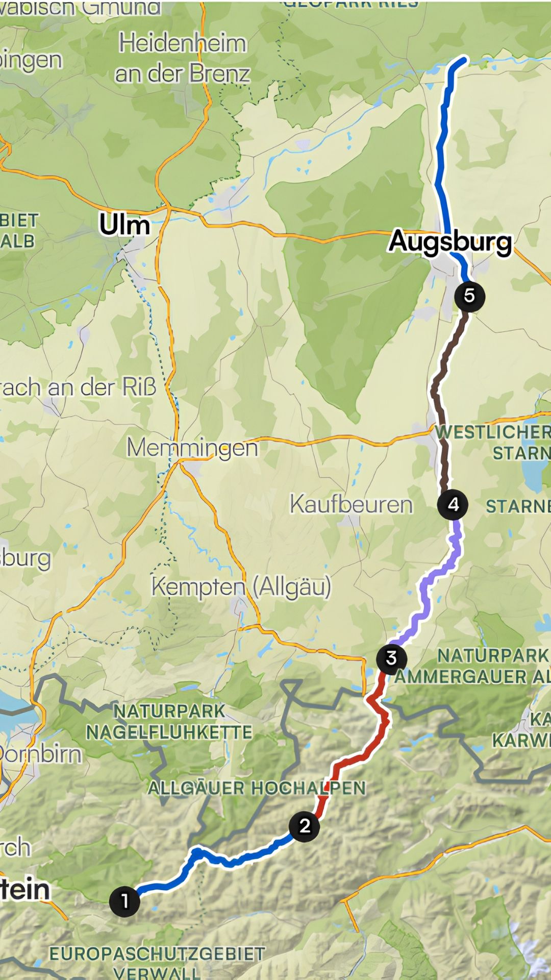 River Running - Lech vom Formarinsee bis zur Donaumuendung