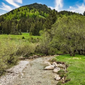 River Running an der Wertach - 141K von der Allgäuer Quelle bis zum Lech in Augsburg 13 wertach oberjoch